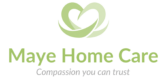 maye home care logo green